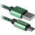 Фото товара Кабель Defender USB08-03T USB(AM)-MicroBM 1.0m, Green (87804)