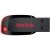 Flash Drive Sandisk USB Cruzer Blade 16 GB Black Red