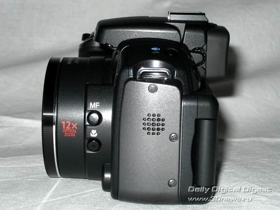 Левая панель цифровой фотокамеры Canon PowerShot S5 IS