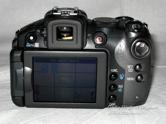 Задняя панель цифровой фотокамеры Canon PowerShot S5 IS