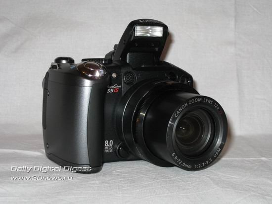 Цифровая фотокамера Canon PowerShot S5 IS (вид справа)