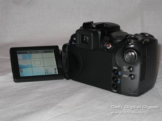 ЖК-дисплей цифровой фотокамеры Canon PowerShot S5 IS