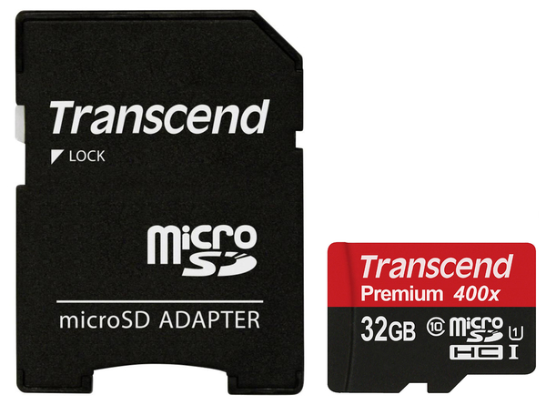 Карта памяти transcend 32gb