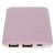 Фото товара Портативний зарядний пристрій Puridea S4 6000mAh Li-Pol Pink & White