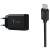 Фото товара Мережевий зарядний пристрій T-PHOX Mini 12W 2.1A + Micro Cable 1m Black