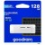 Фото товара Flash Drive Goodram UME2 128GB (UME2-1280W0R11) White