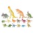 Фото товара Набір ігрових фігурок Dingua Динозаври, 16 шт
