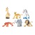 Фото товара Набір ігрових фігурок Dingua Звірятка Африки, 6 шт (у коробці)