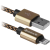 Фото товара Кабель Defender ACH01-03T USB(AM)-Lighting 1m, 2.1A Gold (87806)
