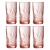 Фото товара Набір склянок Luminarc Зальцбург Рожевий