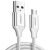 Фото товара Кабель Ugreen US290 USB - Micro USB Cable Aluminum Braid 1м White