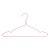 Фото товара Набір вішалок для одягу Idea Home Pink, 39.4х21х0.3 см, 8 шт.