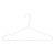 Фото товара Набір вішалок для одягу Idea Home White, 39.4х21х0.3 см, 8 шт.