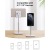 Фото товара Настільний тримач для смартфона Ugreen LP280 Adjustable Desk Phone Holder (White)