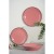 Фото товара Тарілка обідня Cesiro Spiral рожевий, 26 см