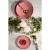 Фото товара Тарілка обідня Cesiro Spiral рожевий, 26 см