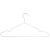 Фото товара Набір вішалок для одягу Idea Home White, 40.5х21х0.3 см, 8 шт.