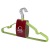 Фото товара Набір вішалок для одягу Idea Home Green 40.5х21х0.3 см, 8 шт