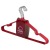 Фото товара Набір вішалок для одягу Idea Home Red 40.5х21х0.3 см, 8 шт