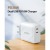 Фото товара Мережевий зарядний пристрій Ugreen CD199 36W 2xType-C PD Fast Charger (White)