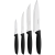 Фото товара Набір ножів TRAMONTINA Plenus black, 4 предмети