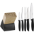 Фото товара Набір ножів TRAMONTINA Plenus black, 6 предметів