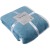Фото товара Ковдра флісова Soho 150х200 см Plush hugs Silver blue